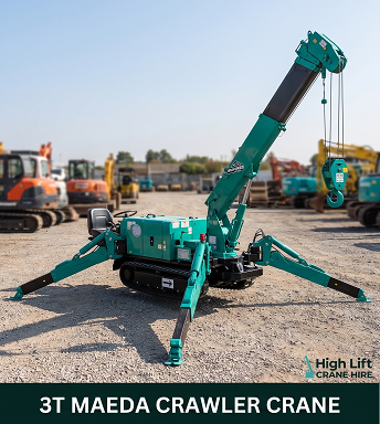 Maeda 3T Crawler Crane
