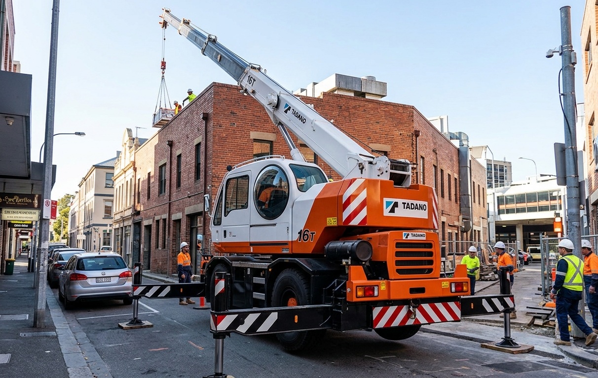 16T Tadano Bubble City Crane